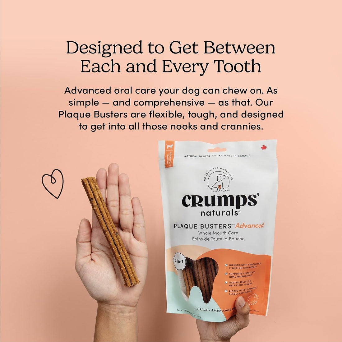 Crumps' Naturals Plaque Busters Advanced