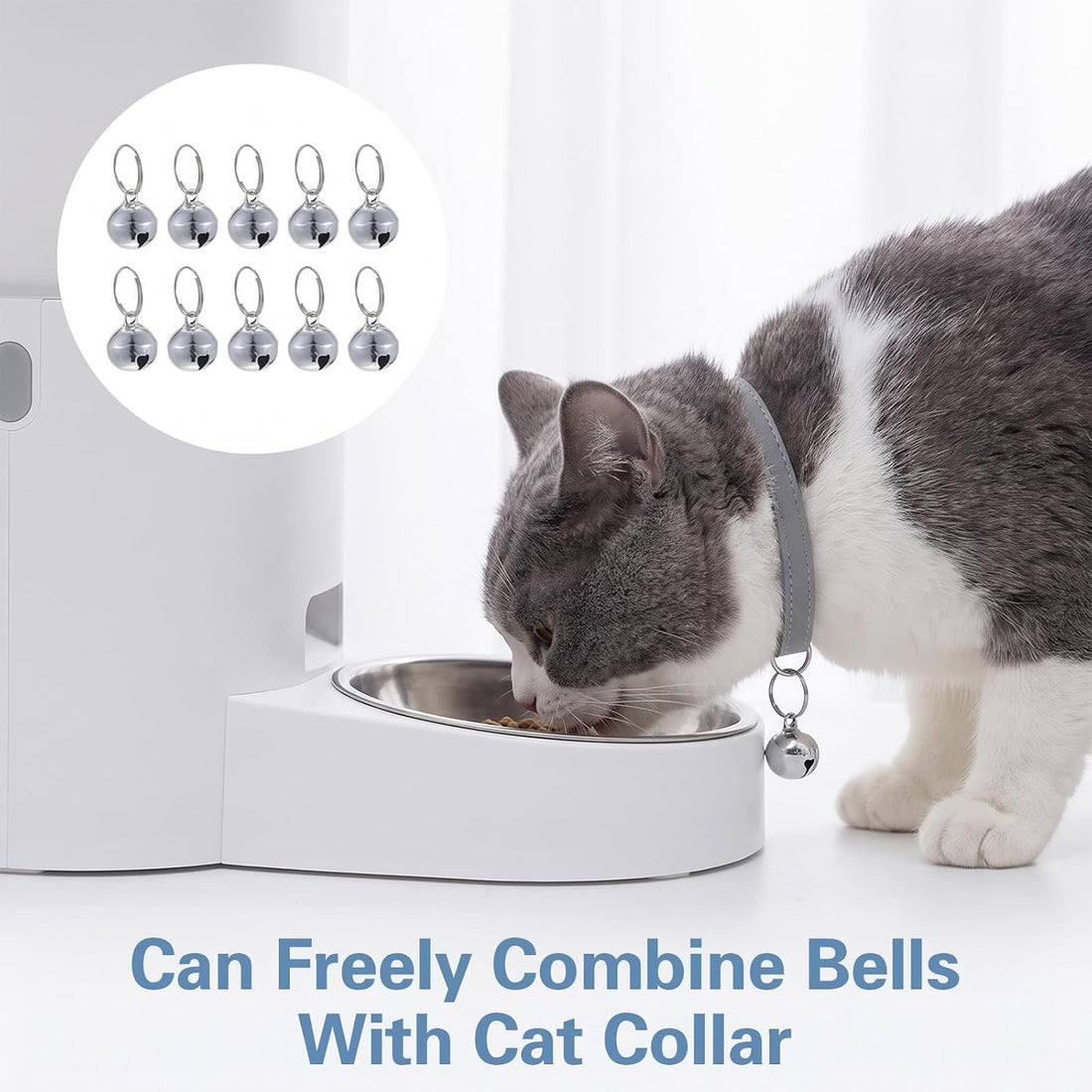 10 PCS Pet Bells for Dog Cat Collar