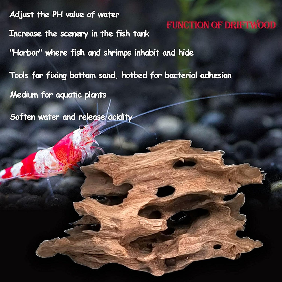 kathson Aquarium Large Driftwood Natural Wood Assorted Branches Fish