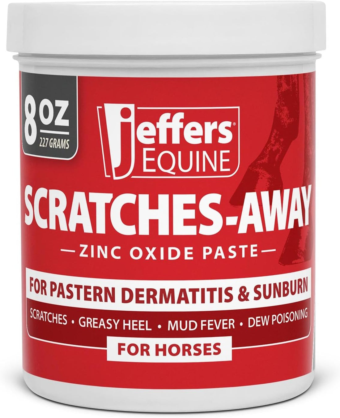 Jeffers Equine Scratches Away 30% Zinc Oxide Paste for Horses