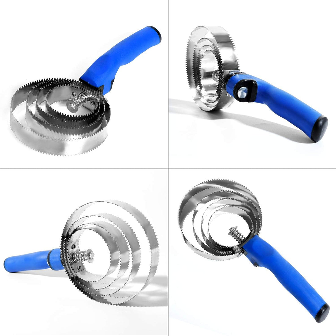 BOTH WINNERS Reversible Stainless Steel Curry Comb with Soft Touch