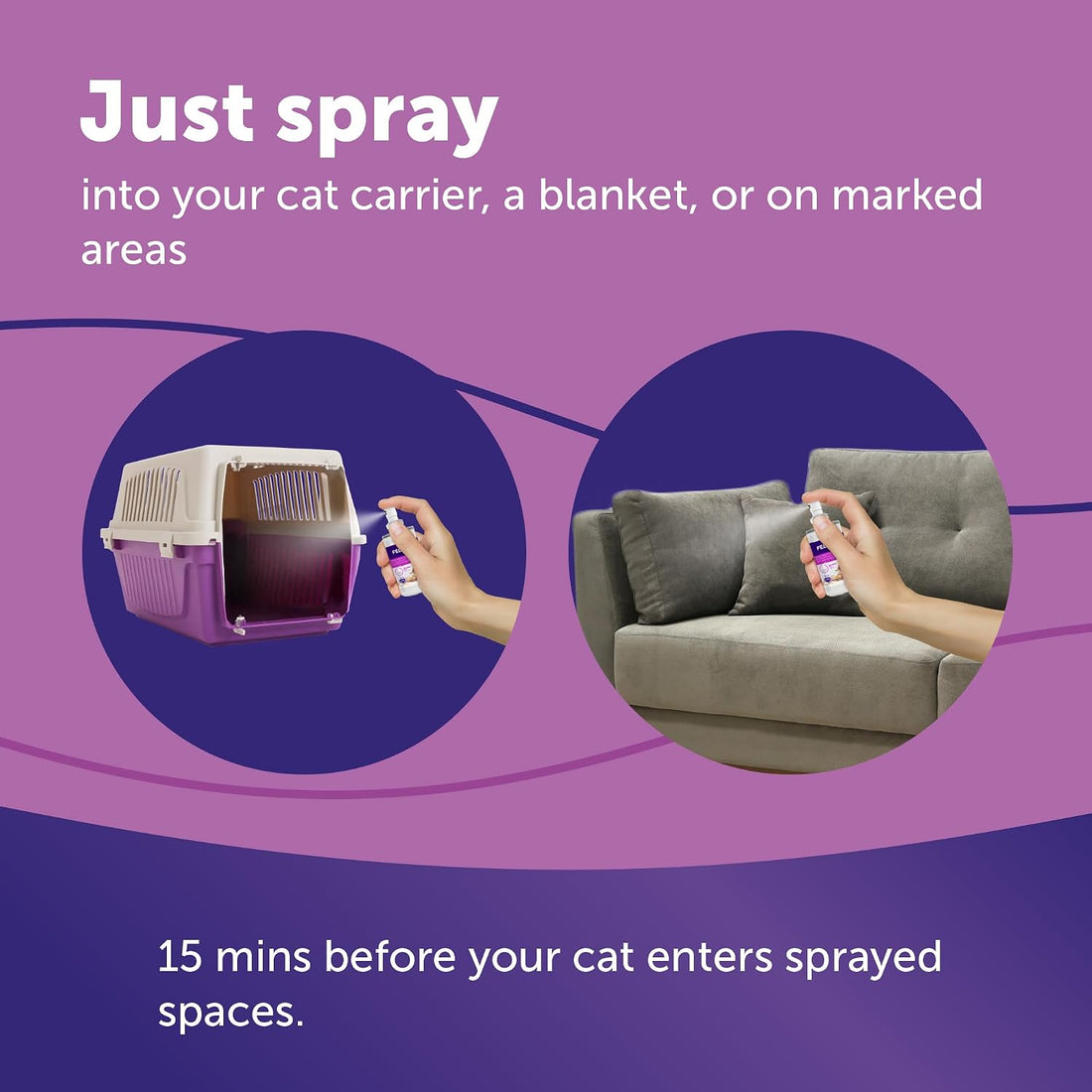 FELIWAY® Classic Cat Calming Spray, 60ml