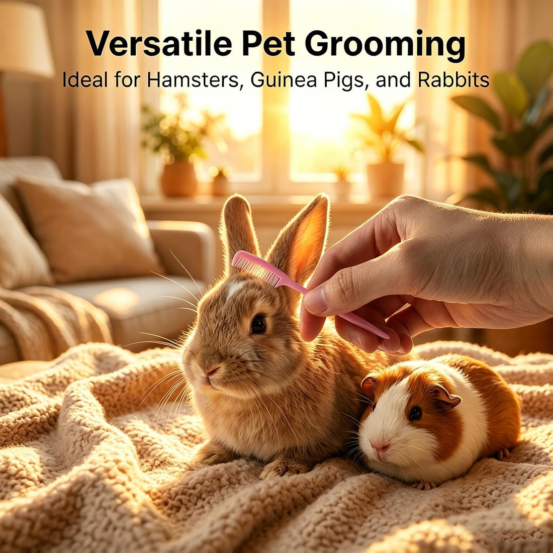 12 PCS Mini Hamster Brush
