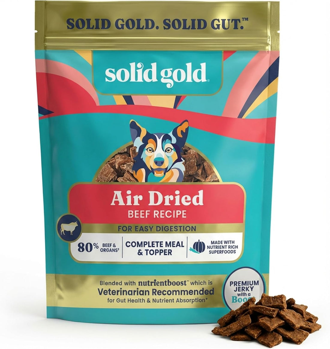 Solid Gold Air Dried Dog Food Topper & Treats