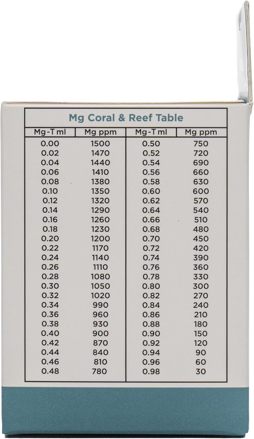 Monitor Calcium/Magnesium Test KIT for Coral & Reef (120 Tests)