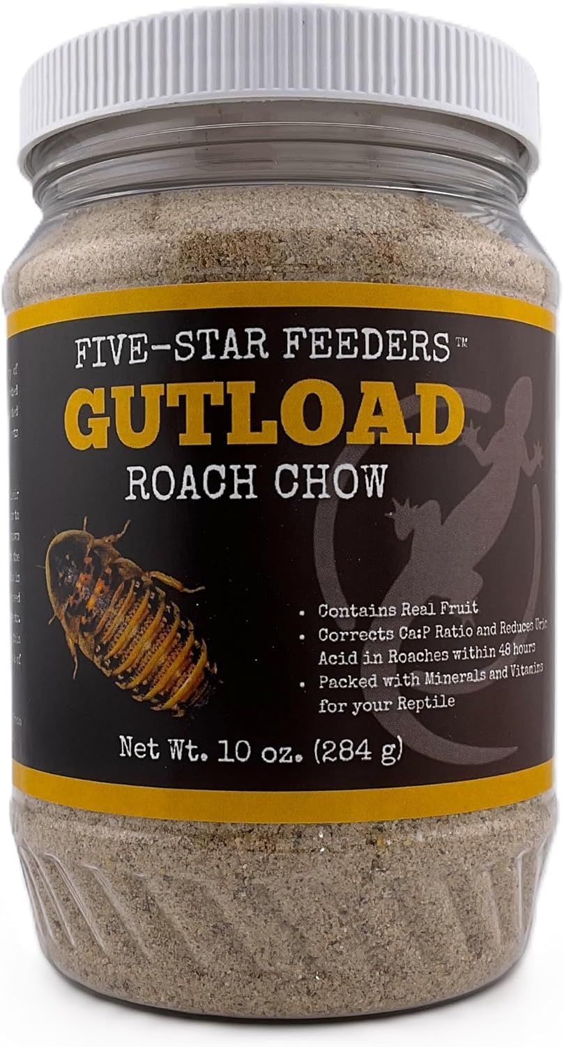 Roach Gutload Formula – Nutrient-Rich Pre-Feeding Diet for Dubia