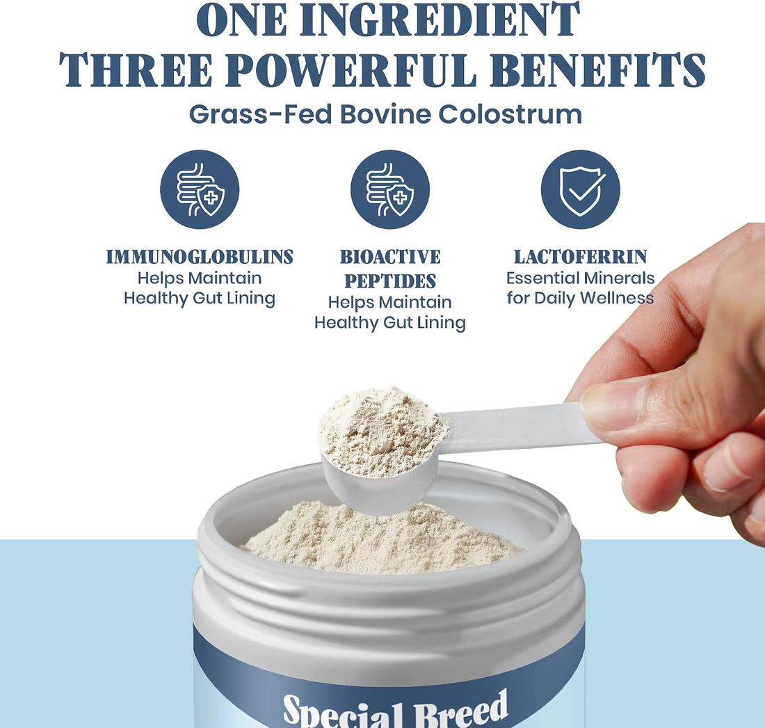 Bovine Colostrum for Dogs and Cats – Grass Fed Colostrum Powder