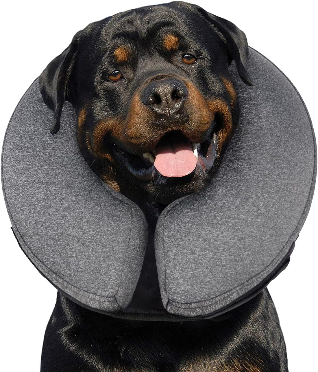 MIDOG Inflatable Dog Cone After Surgery, Donut Collar for X-Large Dogs