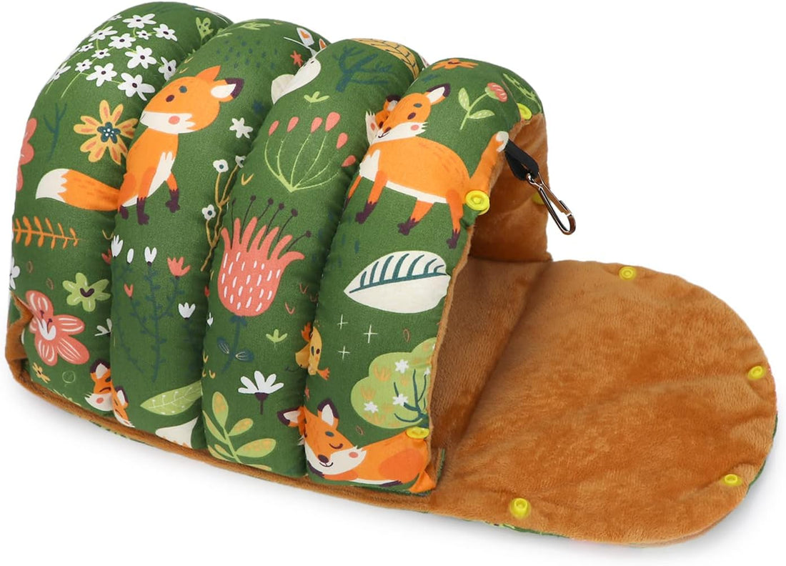 Wontee Bird Nest House Winter Warm Snuggle Hut Bird Bed Hanging