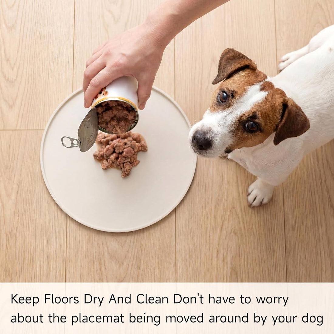Round Silicone Pet Food Mats for Floor Waterproof