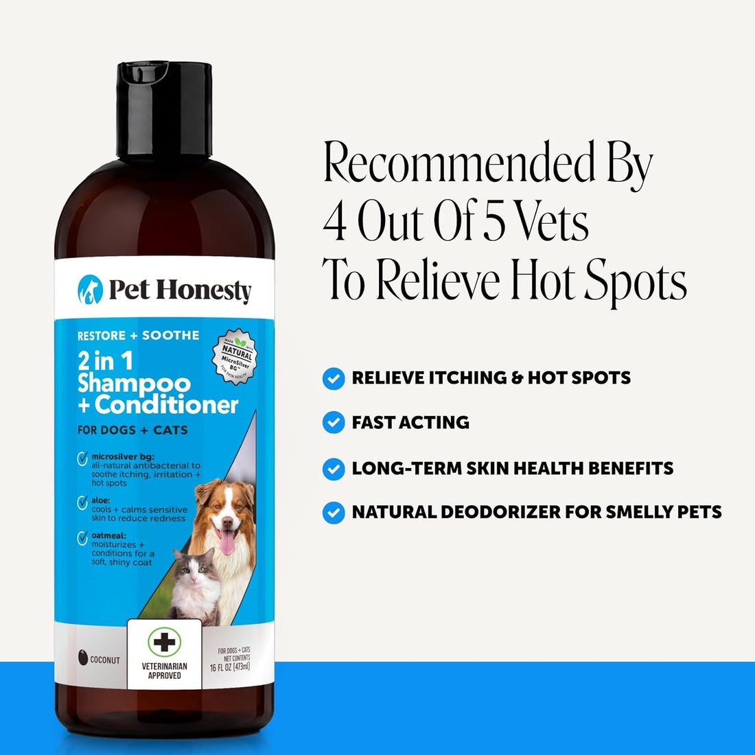 Pet Honesty Dog & Cat Shampoo