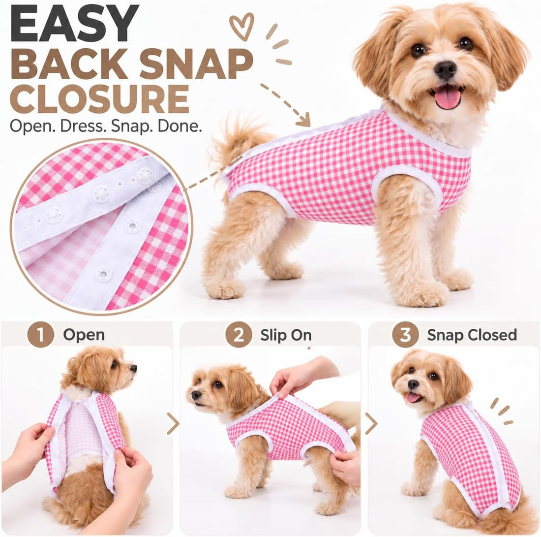 Kuoser Recovery Suit for Dogs After Surgery, E-Collar Alternative