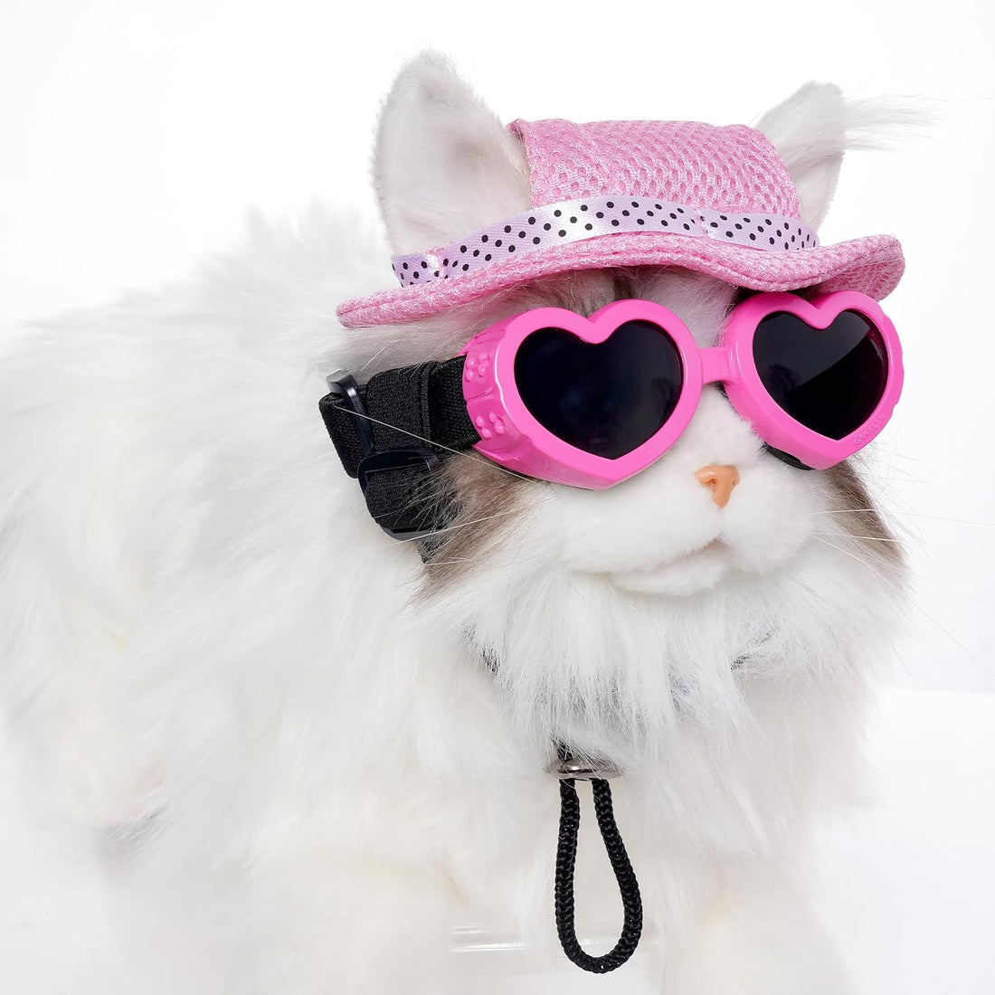 choyaxo Dog Sun Hat Set Including Dog Visor Sunbonnet Outfit with Ear
