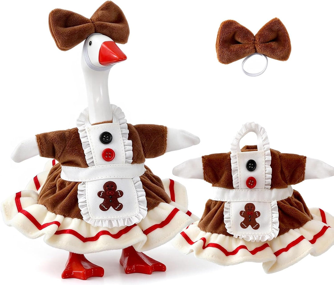 7 Inch Mini Desk Goose Outfits