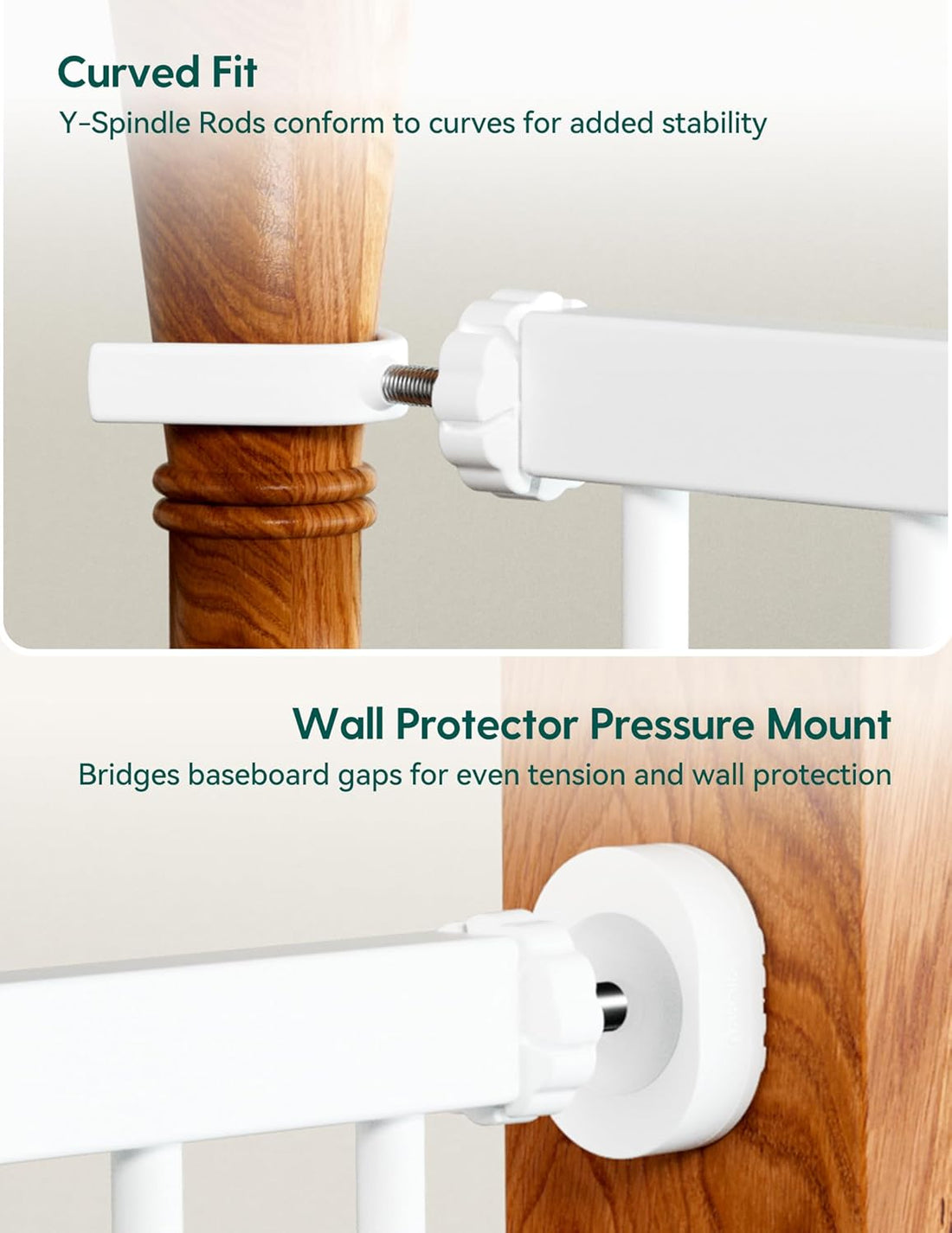 BABELIO Safety Gate Door Fits for Stairs