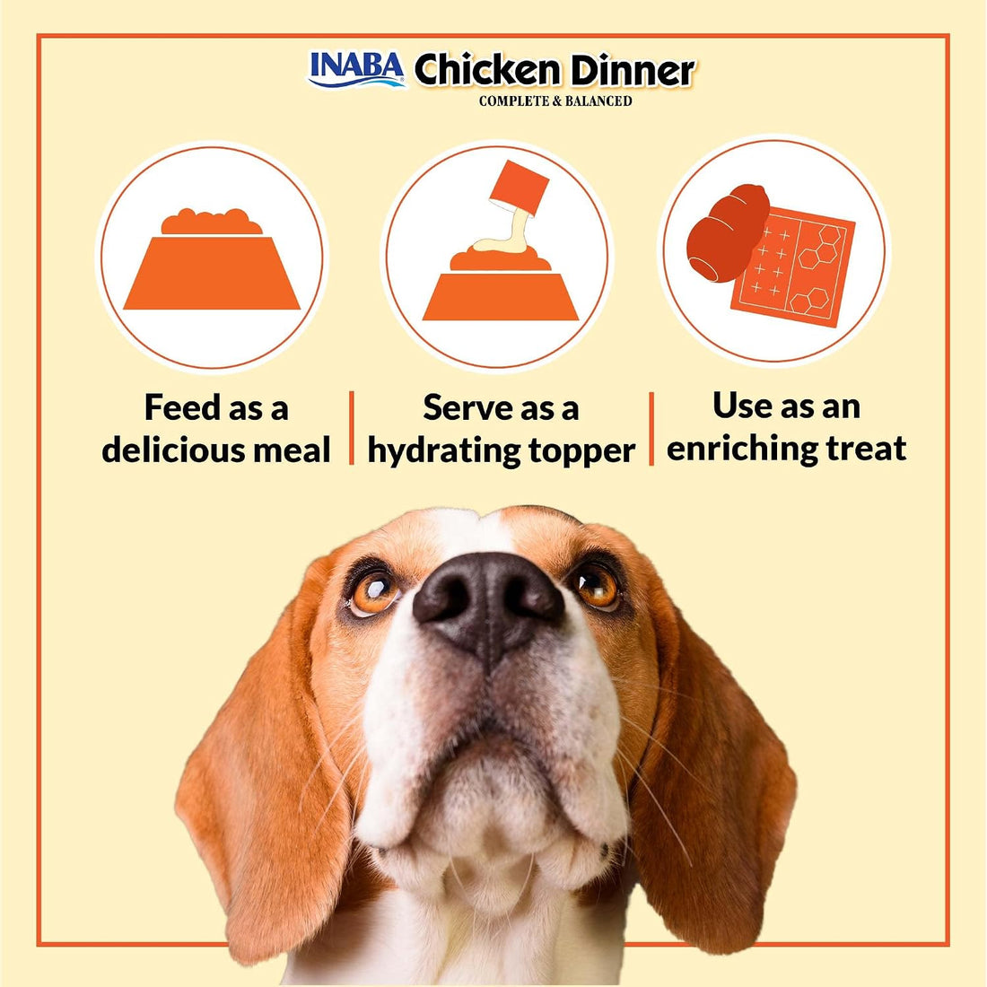 INABA Chicken Dinner for Dogs, Soft Pate Wet Dog Food
