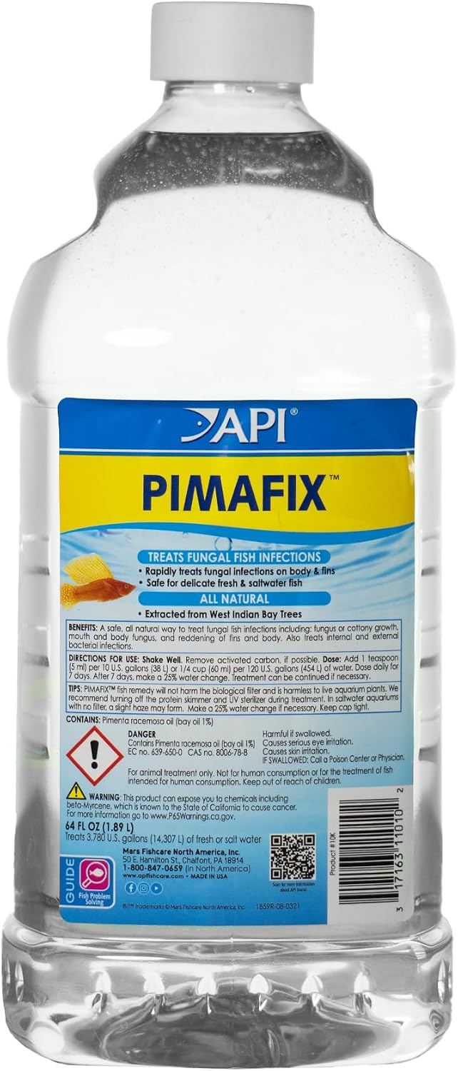 API PIMAFIX Antifungal Freshwater and Saltwater Fish Remedy 16-Ounce