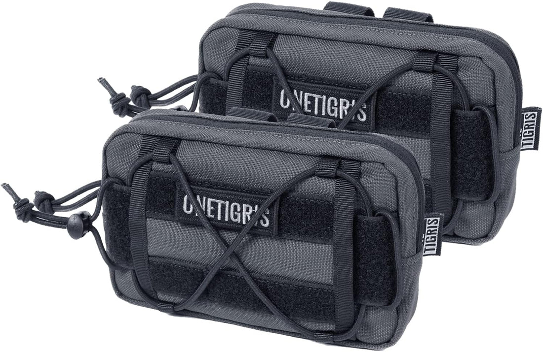ONETIGRIS EDC Horizontal MOLLE Pouch for Tool Treat Med