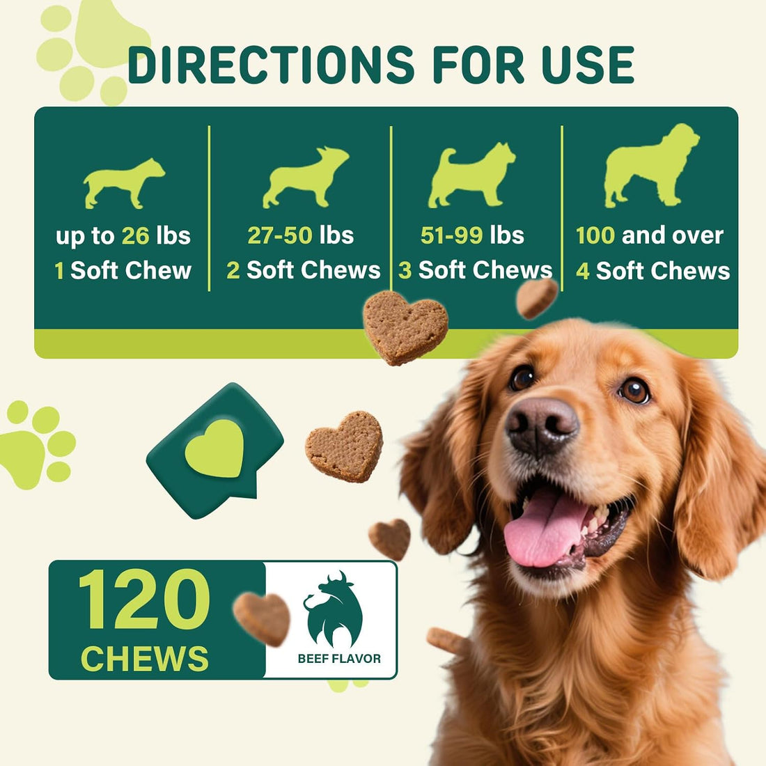 Tear Stain Chews for Dogs - Dog Tear Stain Remover
