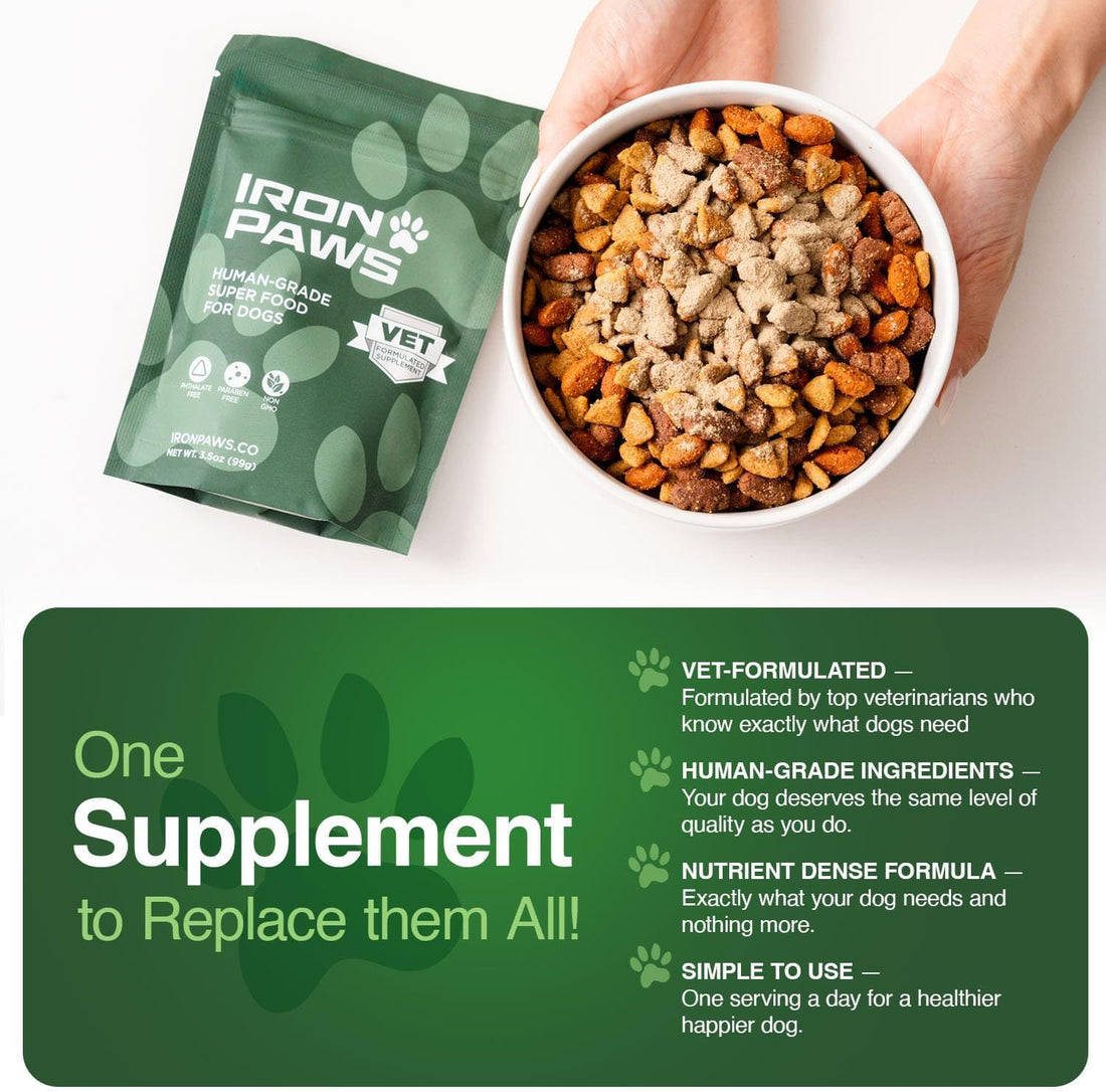 Iron Paws Human-Grade Superfood For Dogs
