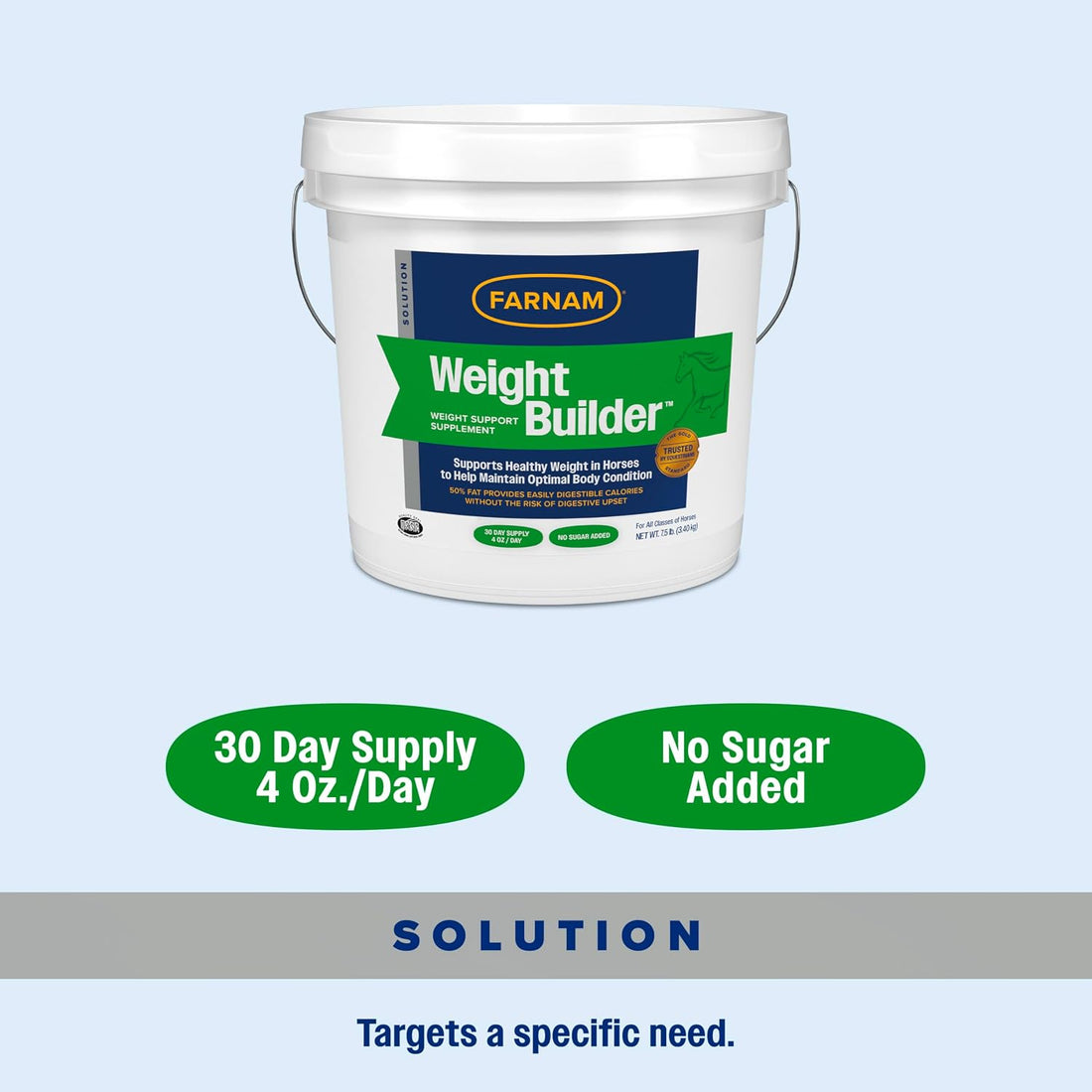 Farnam Weight Builder Weight Support Supplement for Horses
