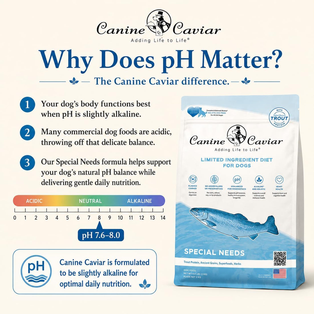 Canine Caviar Special Needs Dry Dog Food