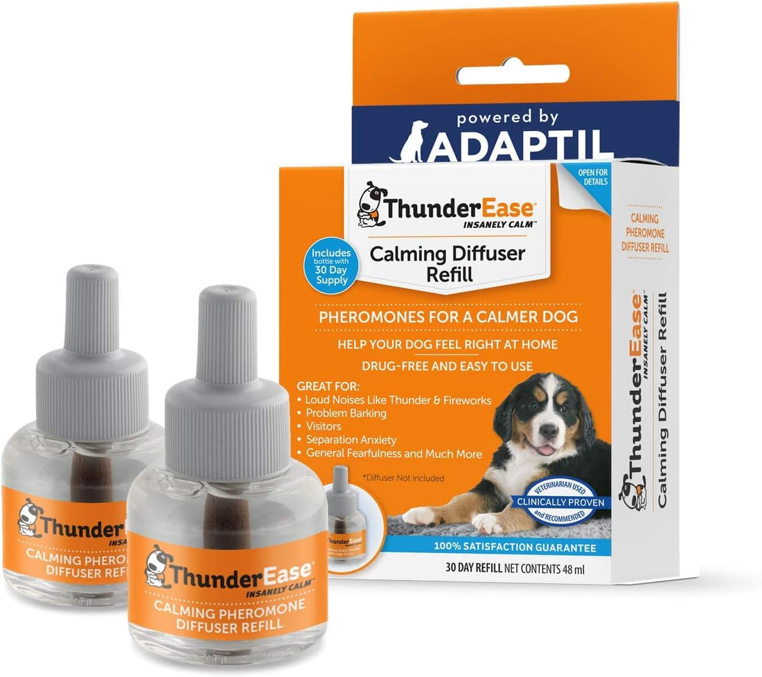 ThunderEase Dog Calming Pheromone Diffuser Refill | Powered by ADAPTIL