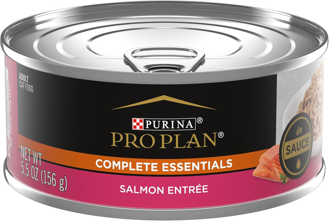 Purina Pro Plan Complete Essentials Wet Cat Food Variety Pack, 3 oz
