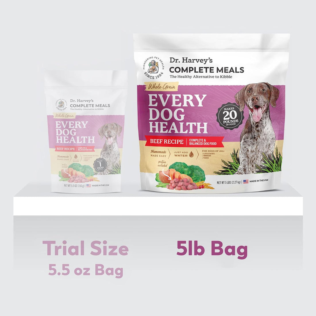 Dr. Harvey's Every Dog Health, Meal with Dehydrated Beef (5 lb)