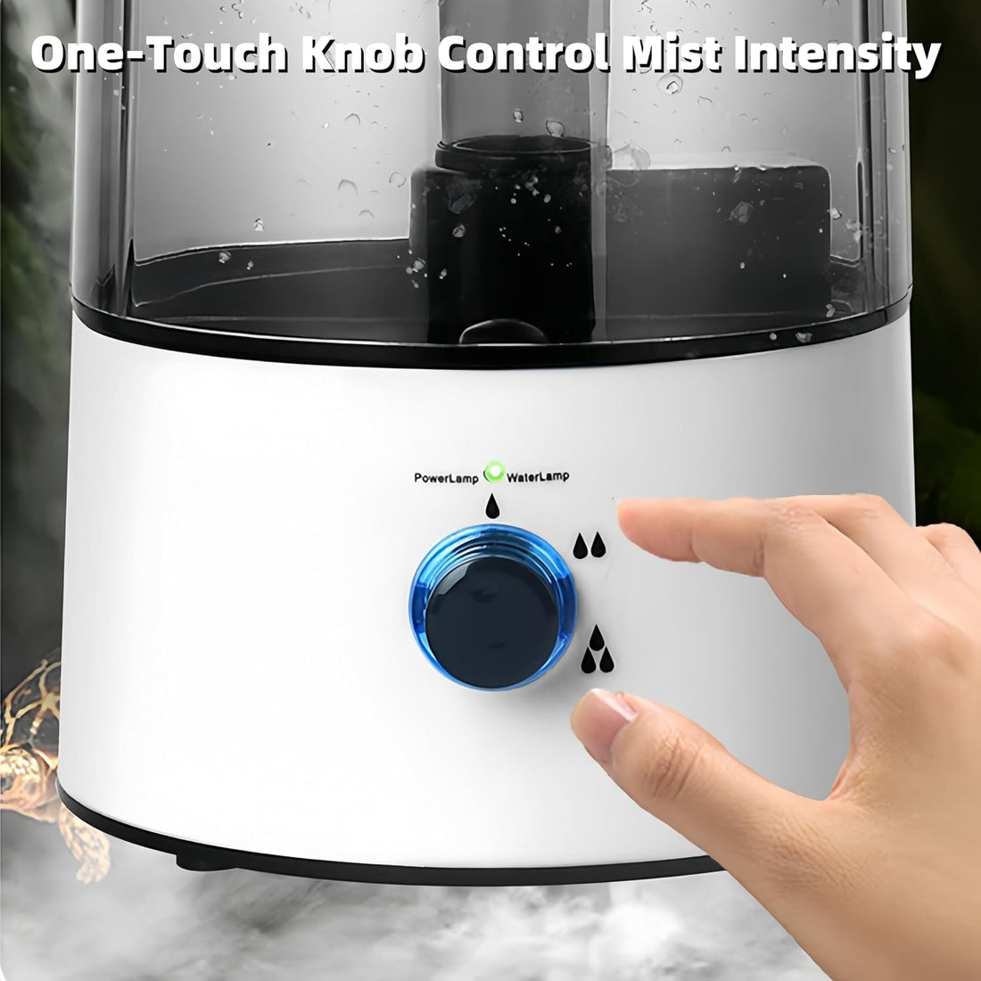4L Reptile Humidifier Fogger, Cool Mist Humidifier for Plants