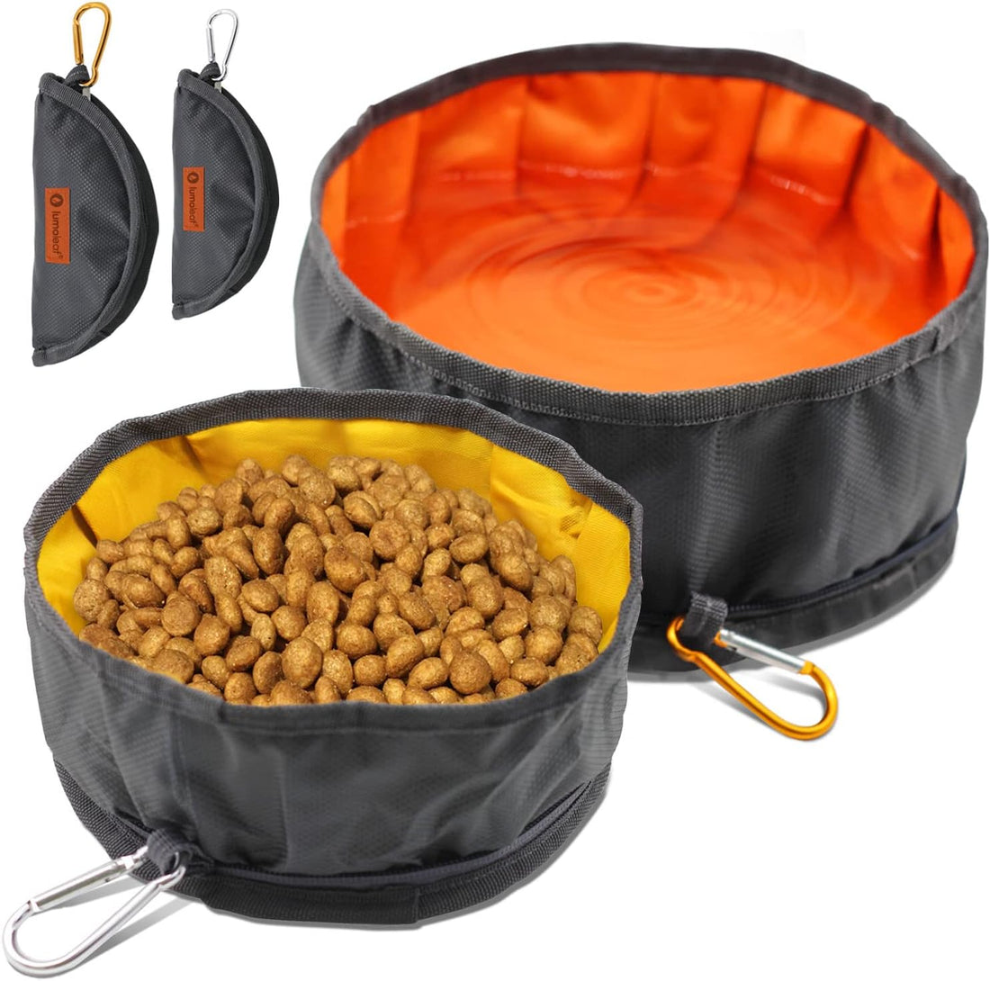LumoLeaf Collapsible Dog Travel Bowl
