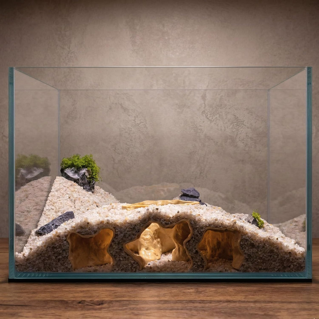 Corner Tunnel Aquarium Cave, Fish Hideout for Aquarium Decor