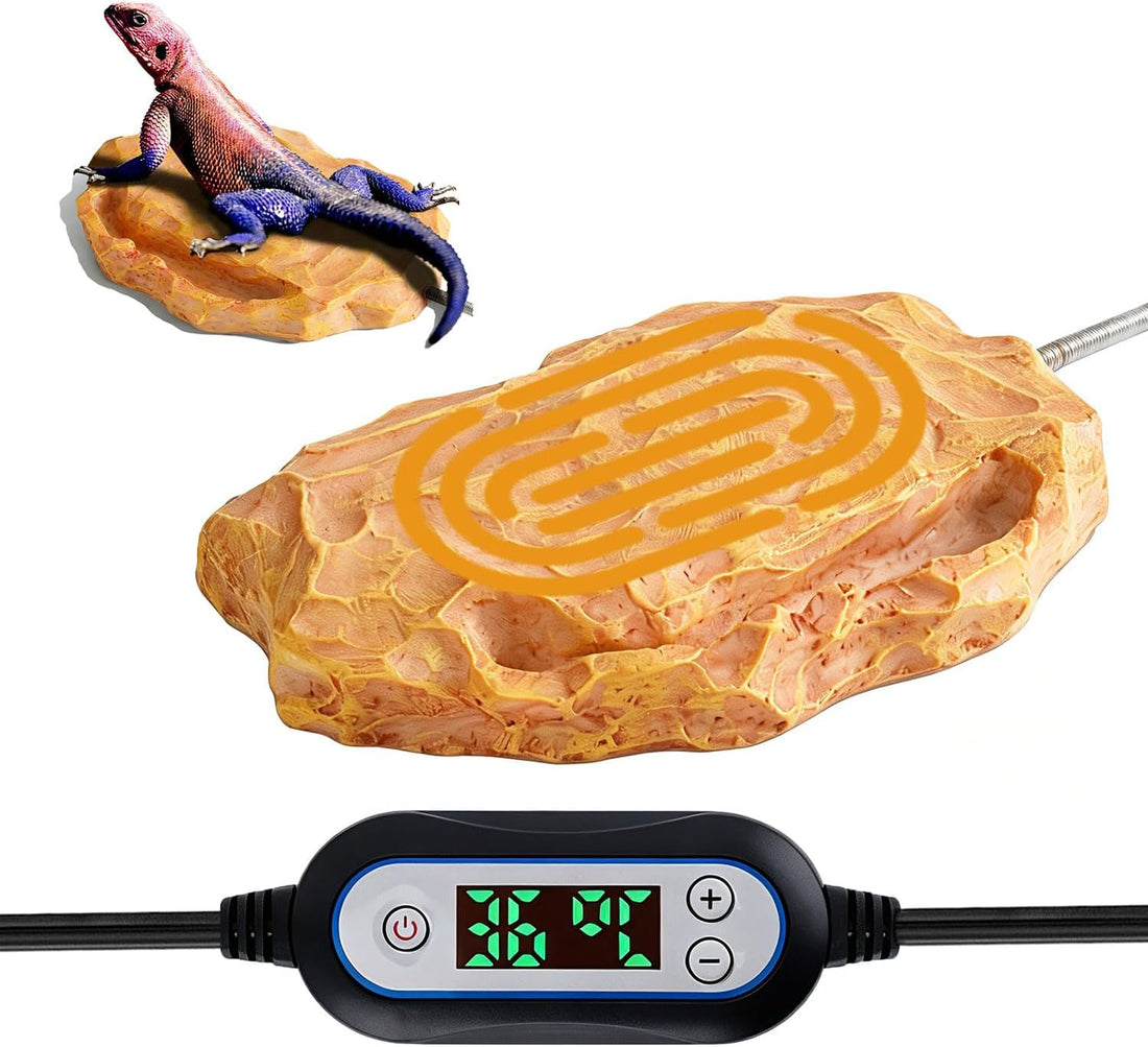 Bearded Dragon Basking Platform, Heating Pad for Reptiles