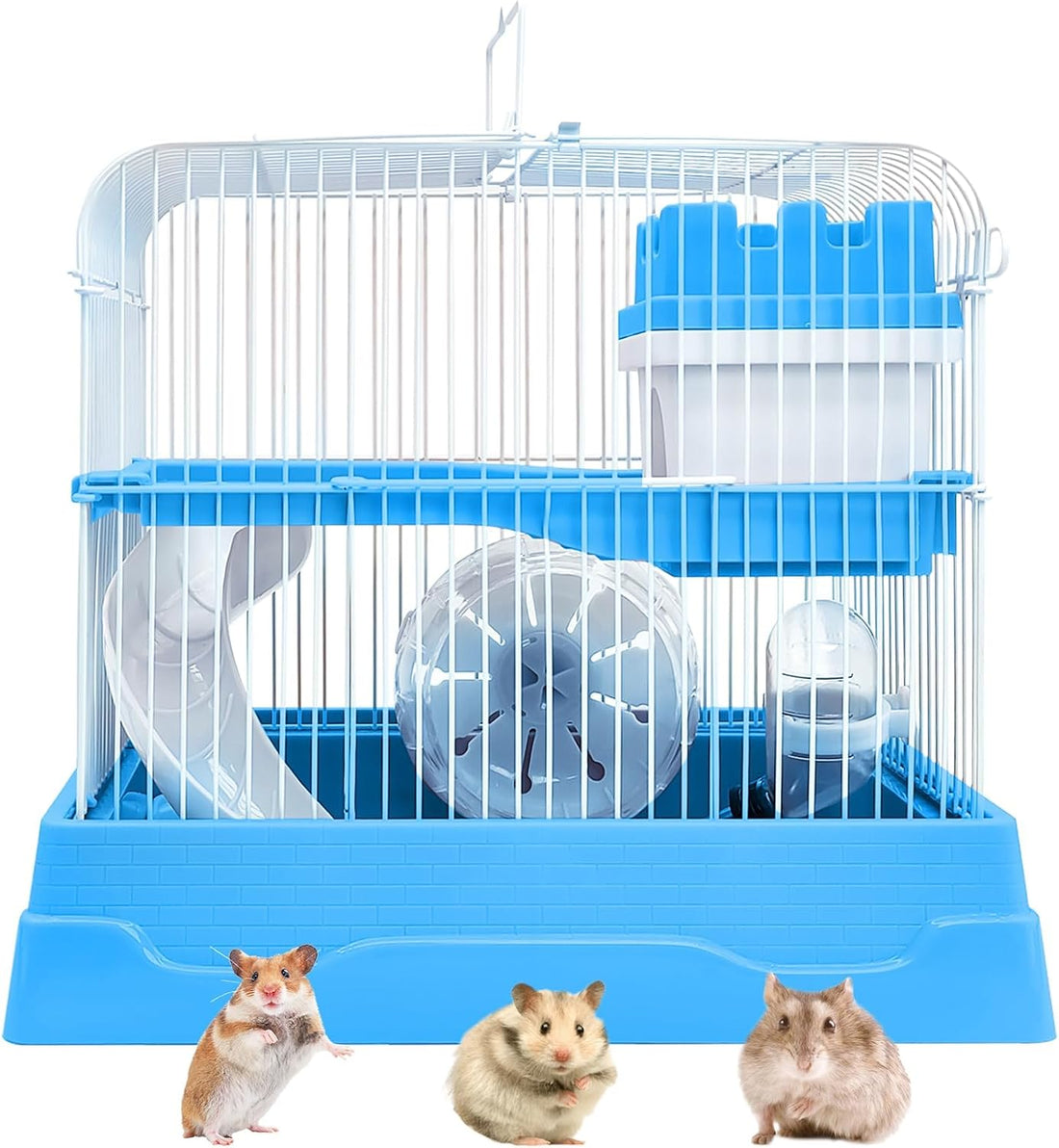 PINVNBY Dwarf Hamster Cage, Small Animal Cages