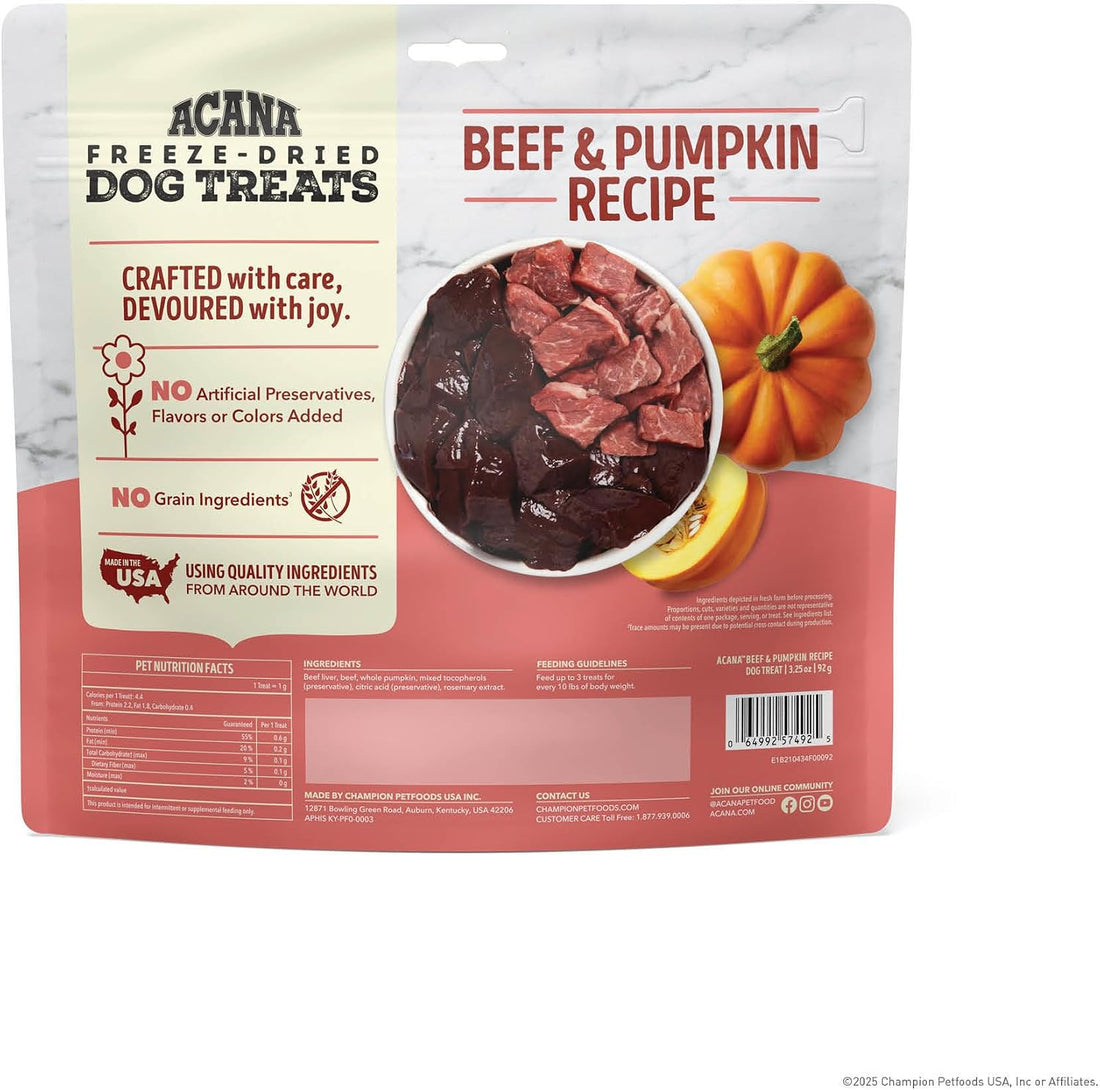 ACANA Singles Grain Free Dog Treats Limited Ingredients