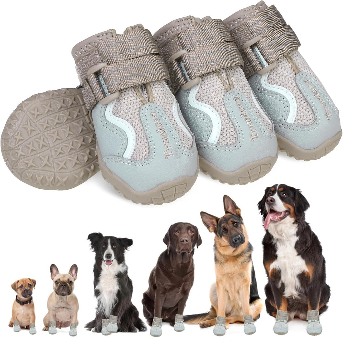 EXPAWLORER Dog Shoes for Large Dogs, Dog Shoes for Hot Pavement