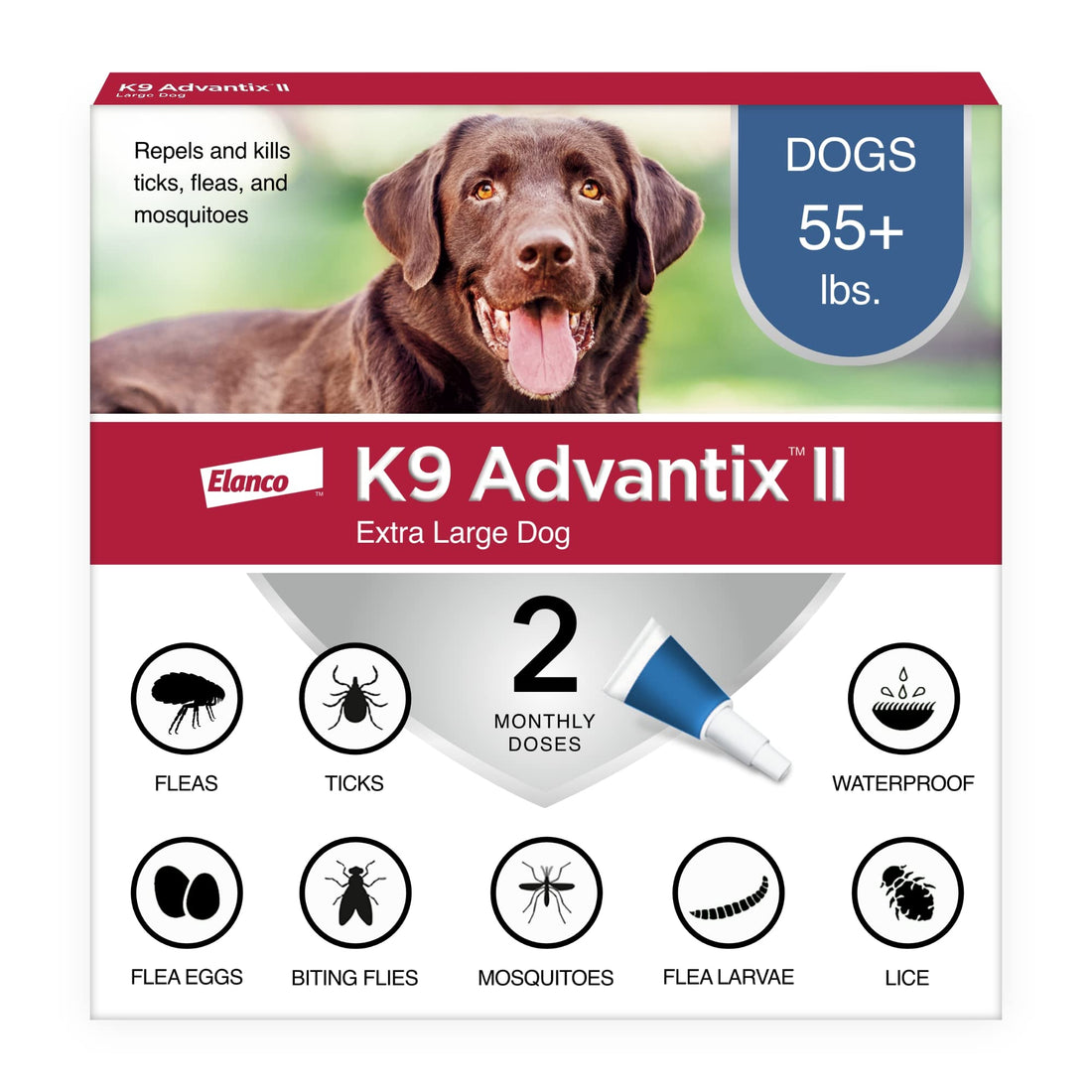 K9 Advantix II XL Dog Vet-Recommended Flea