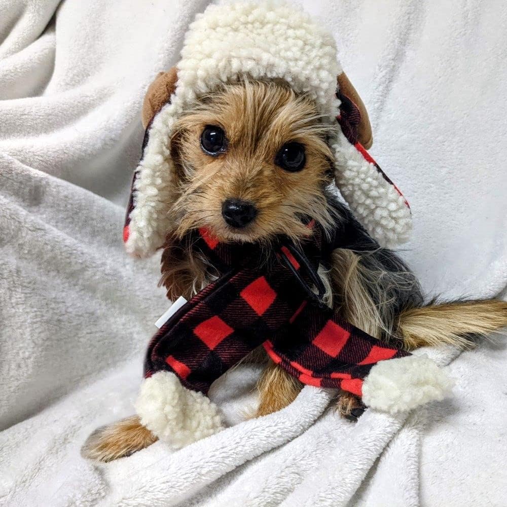 Huxley & Kent Pet Hat | Antler Buffalo Check