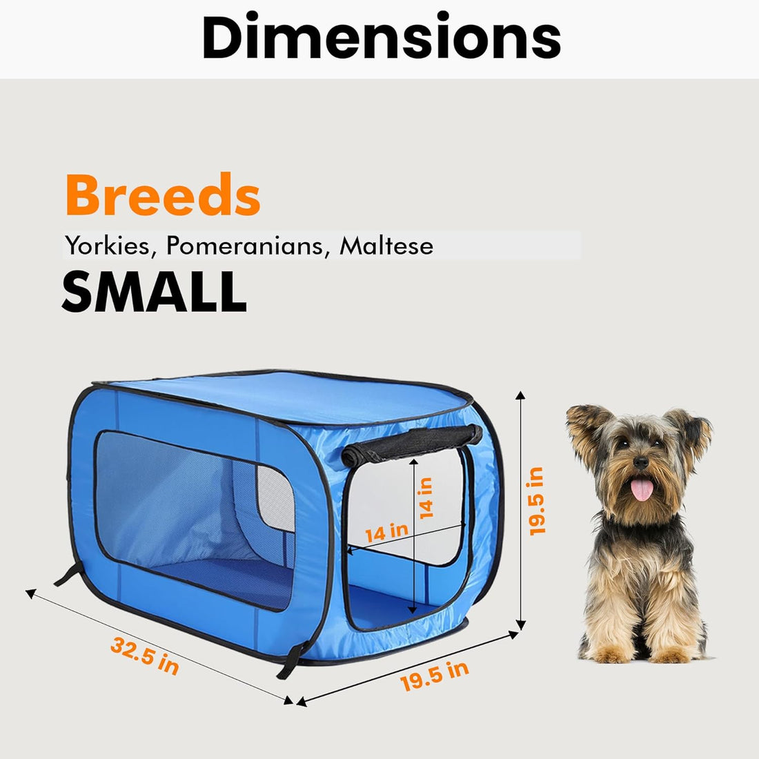 Portable Collapsible Pop Up Kennel