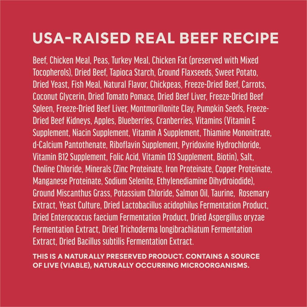Instinct PeakBoost Dry Dog Food, 5 Protein-Powered Pieces, Beef