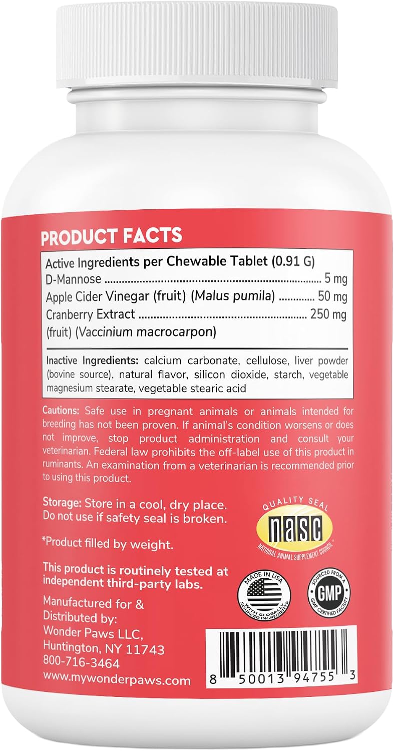 Cranberry Supplement for Dogs UTI
