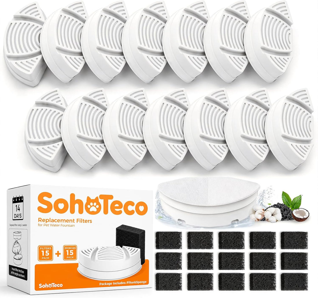 Official Replacement Filters for Pet Water Fountain