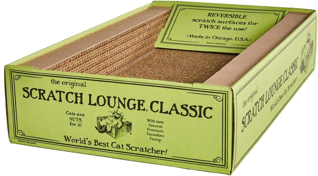The Original Scratch Lounge XL - Worlds Best Cat Scratcher