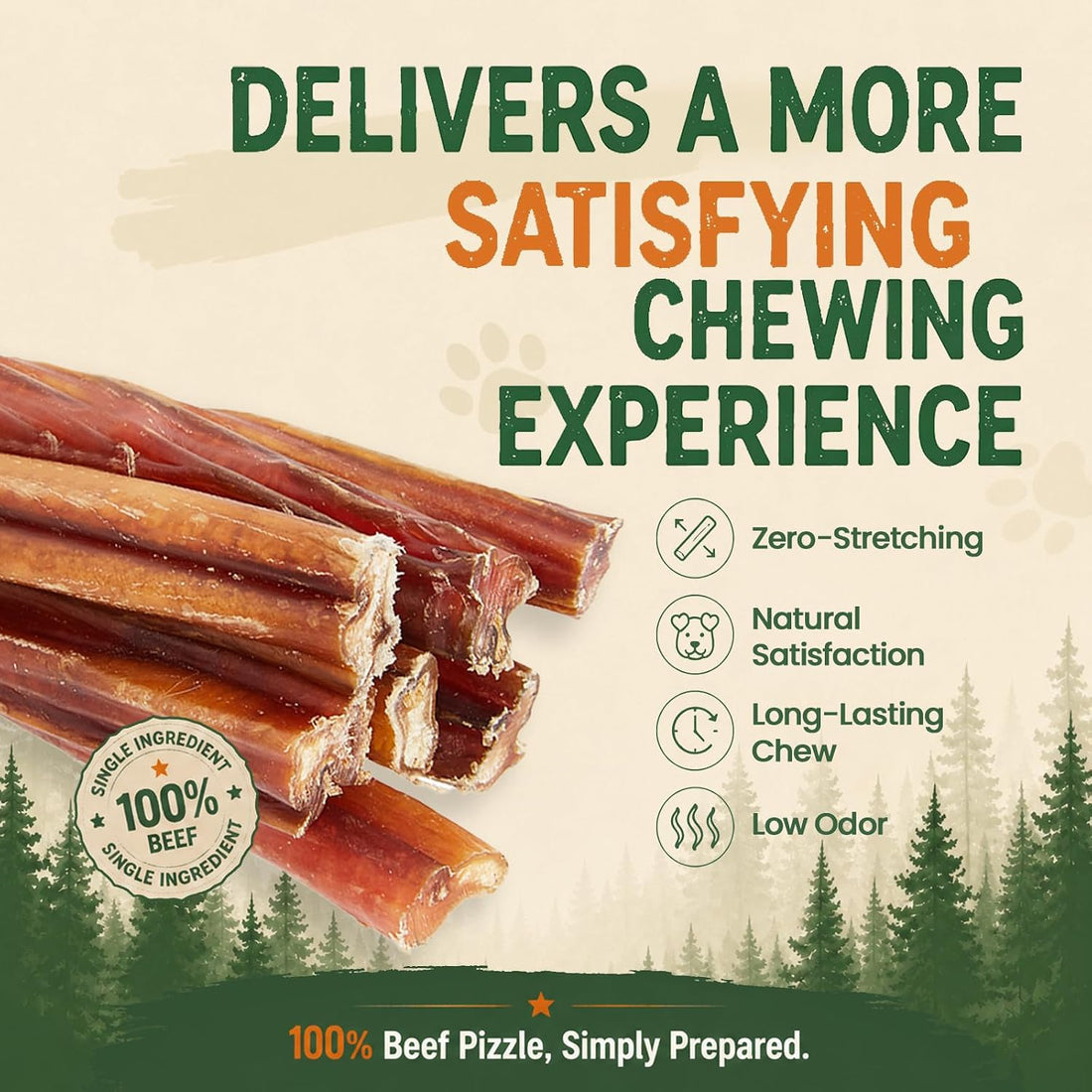 Jungle Calling 7 Ct. Regular Bully Sticks 6"