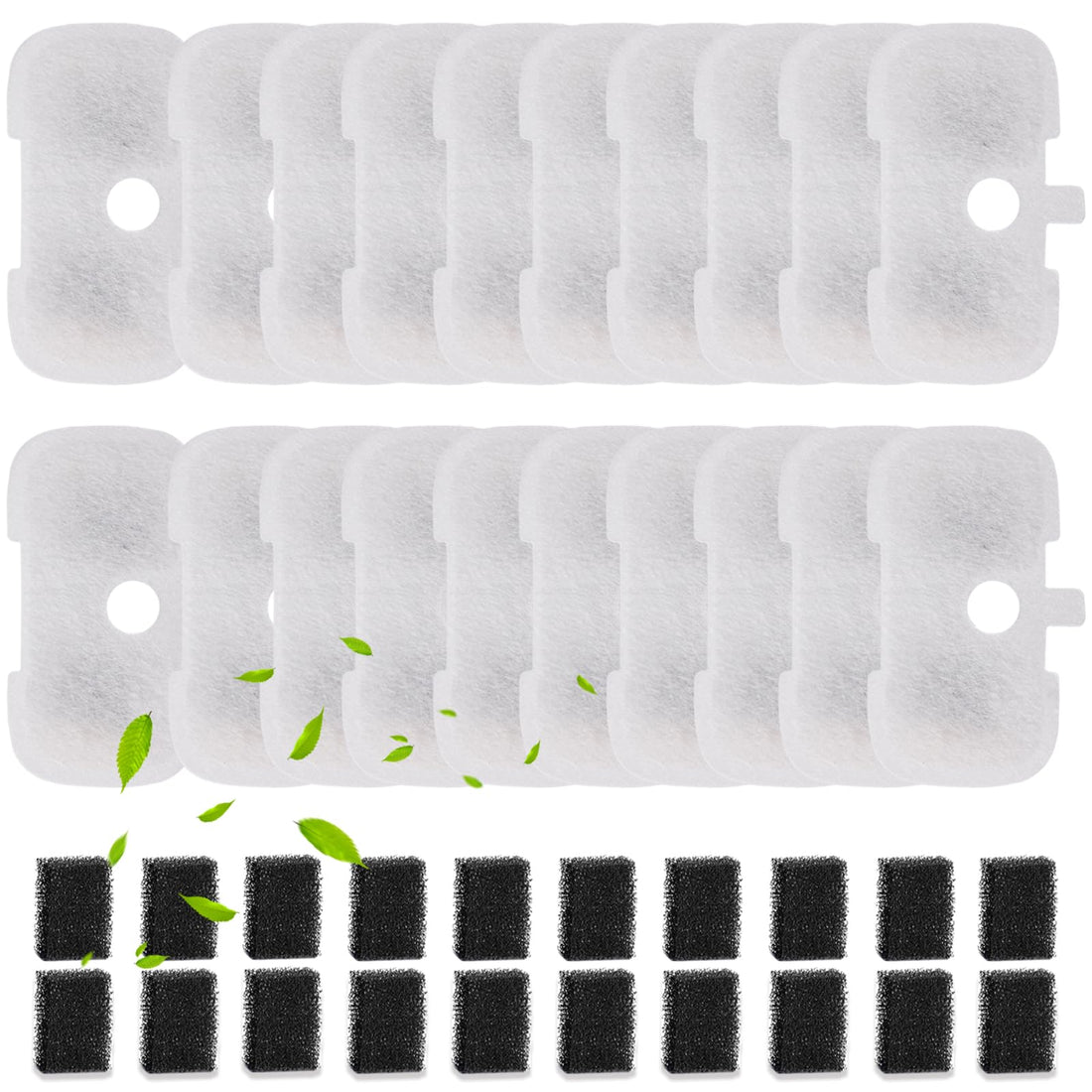 SORON 20 Packs Filter Replacement Compatible with PETLIBRO Cat Water