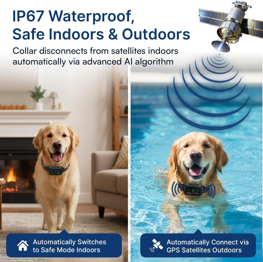 My Pet Command 2-1 Smart Wireless GPS Dog Fence with APP Setup 2