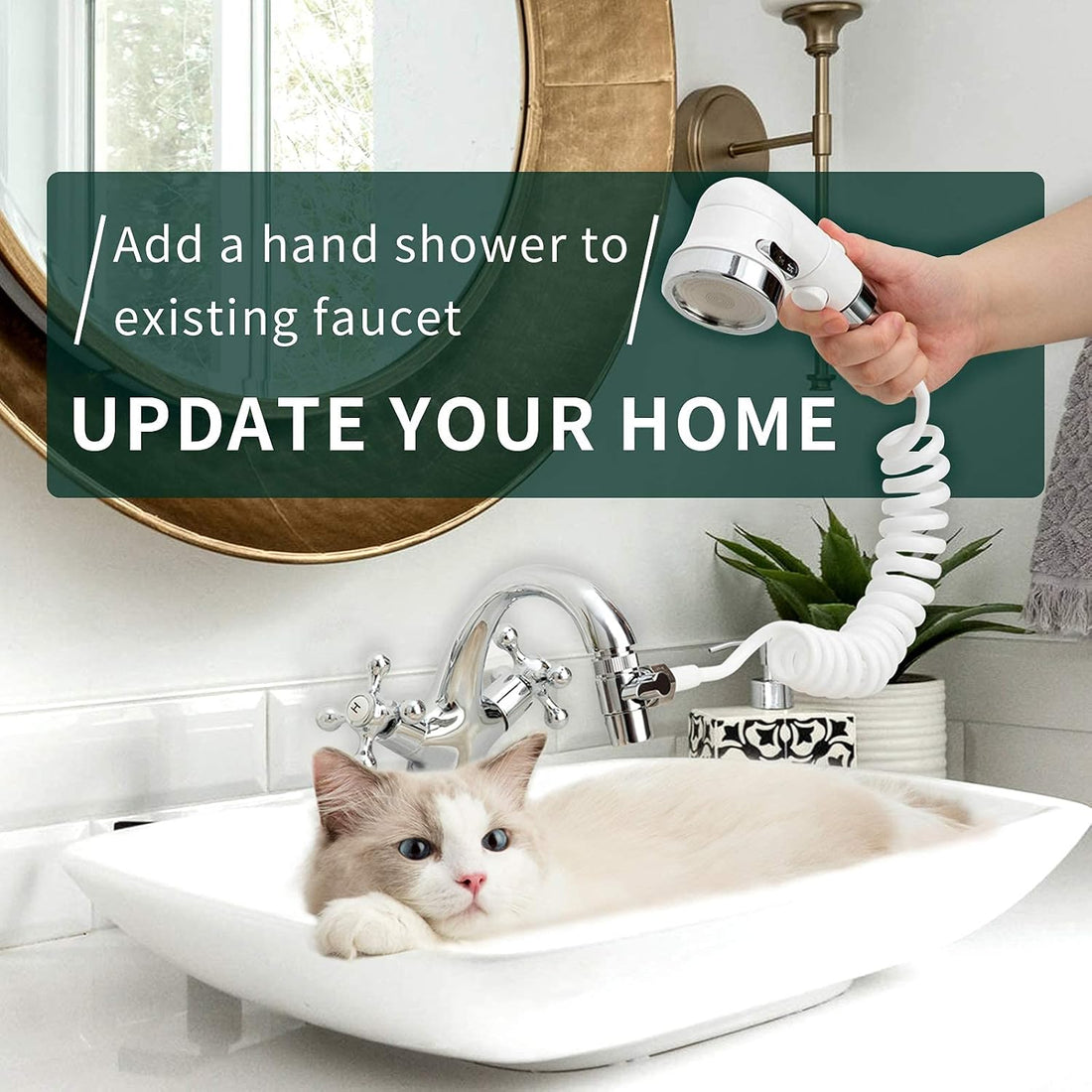 ZCONIEY Sink Faucet Sprayer Attachment