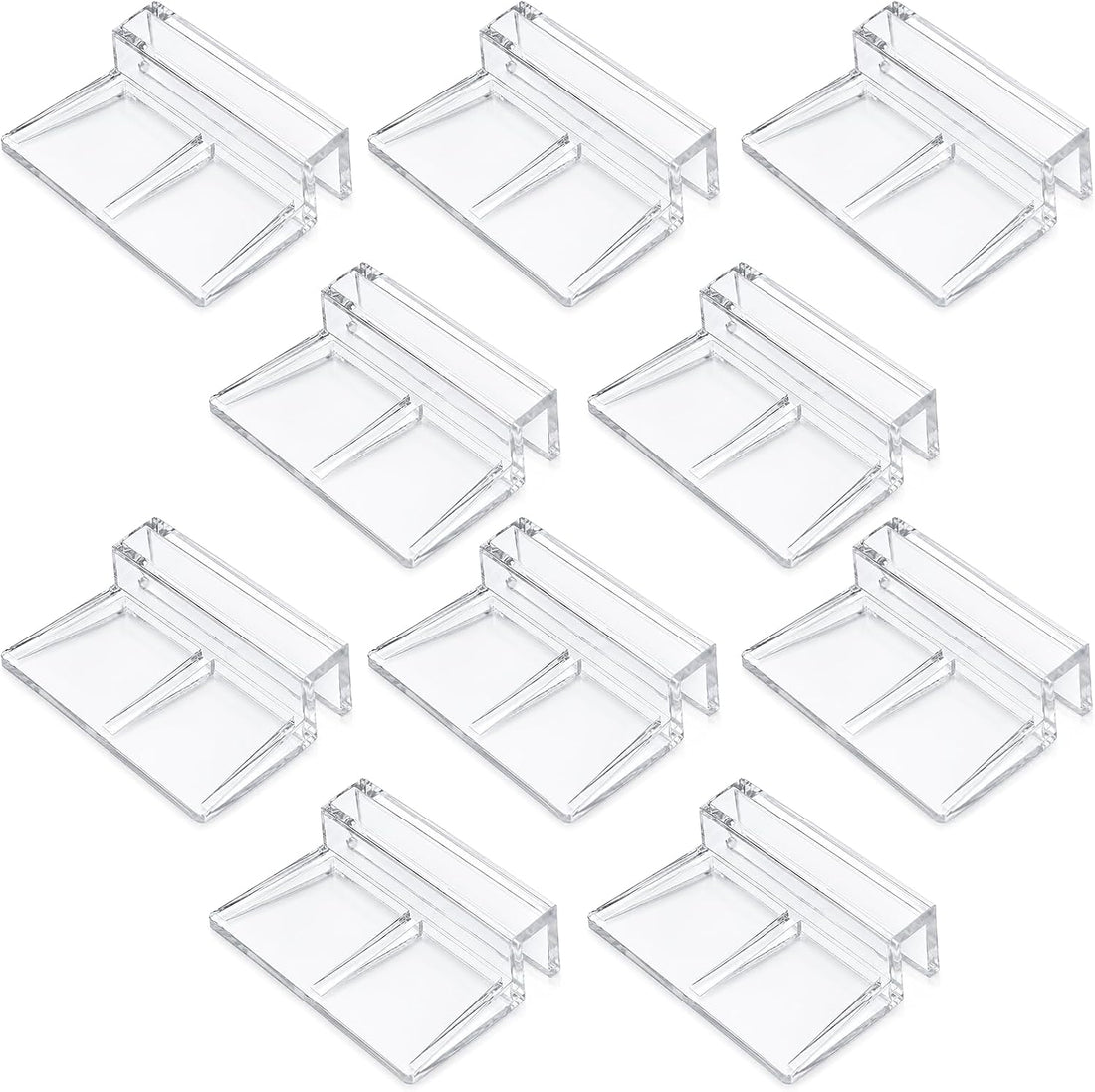 10 Pack Aquarium Lid Plastic Backstrip 6.3mm Aquarium Cover Bracket