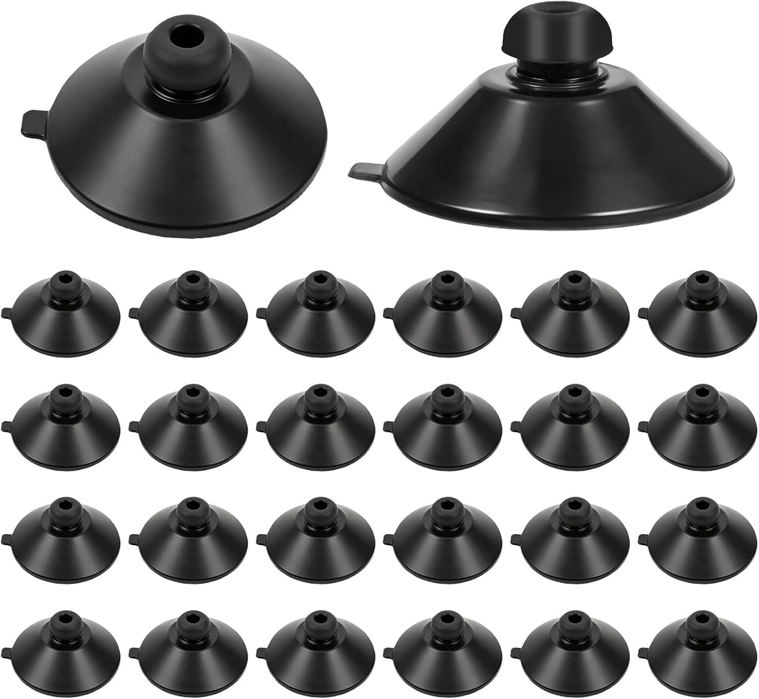 24PCS Fish Tank Suction Cups, Rubber Aquarium Suction Cups