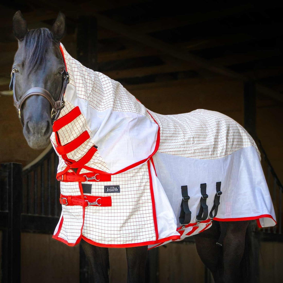 Jeffers Romper Stomper Sweet Itch Fly Sheet for Horses